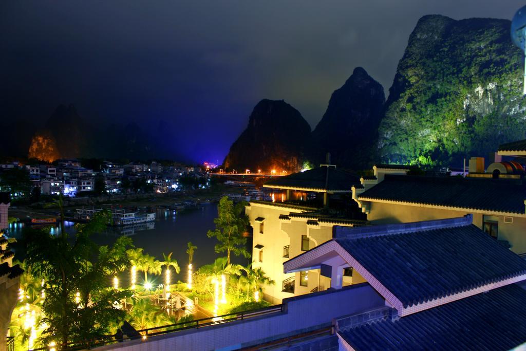 Green Lotus Hotel River View Yangshuo Eksteriør billede